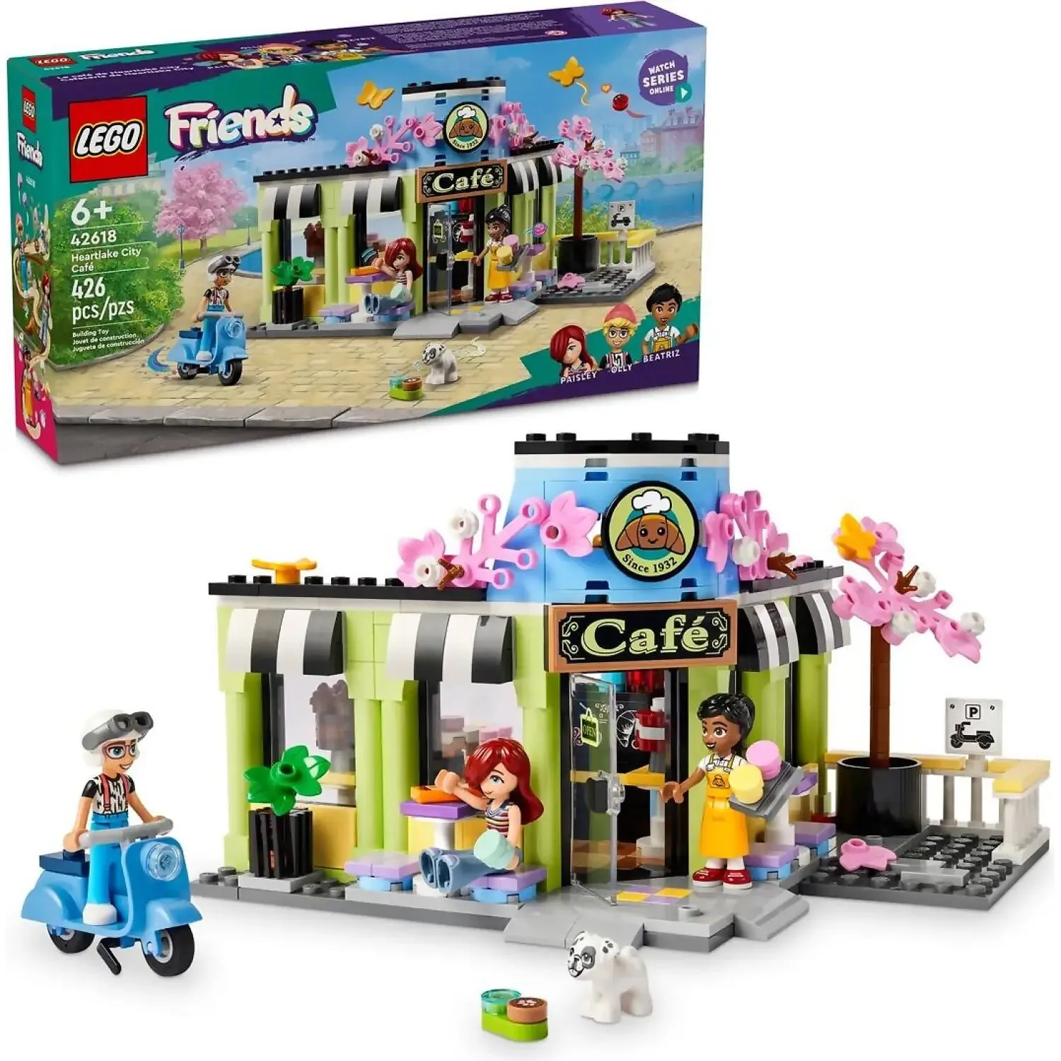 42618 LEGO FRIENDS HEARTLAKE CITY CAFE