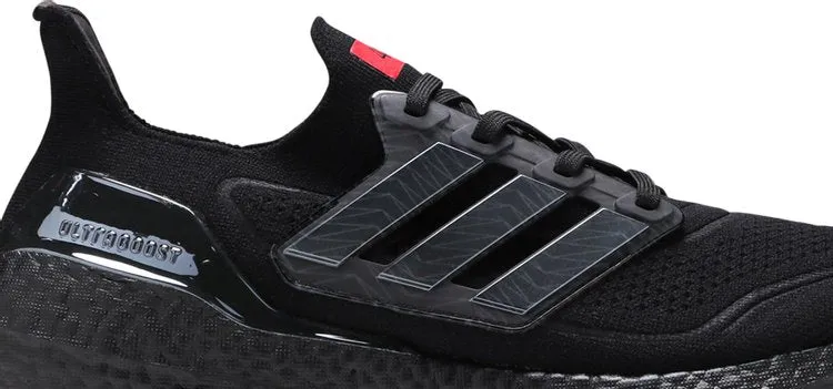 Adidas 424 x Arsenal FC x UltraBoost 21 'Black Scarlet' sneakers, black