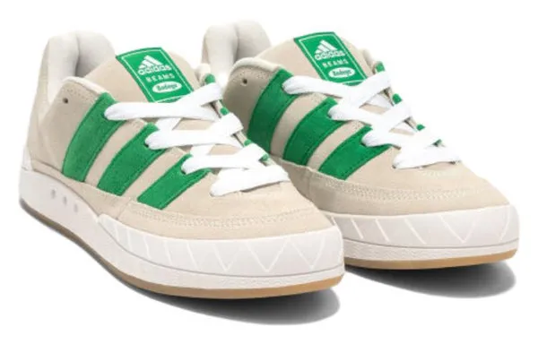 adidas Bodega x BEAMS x Adimatic 'Off White Green' Sneakers