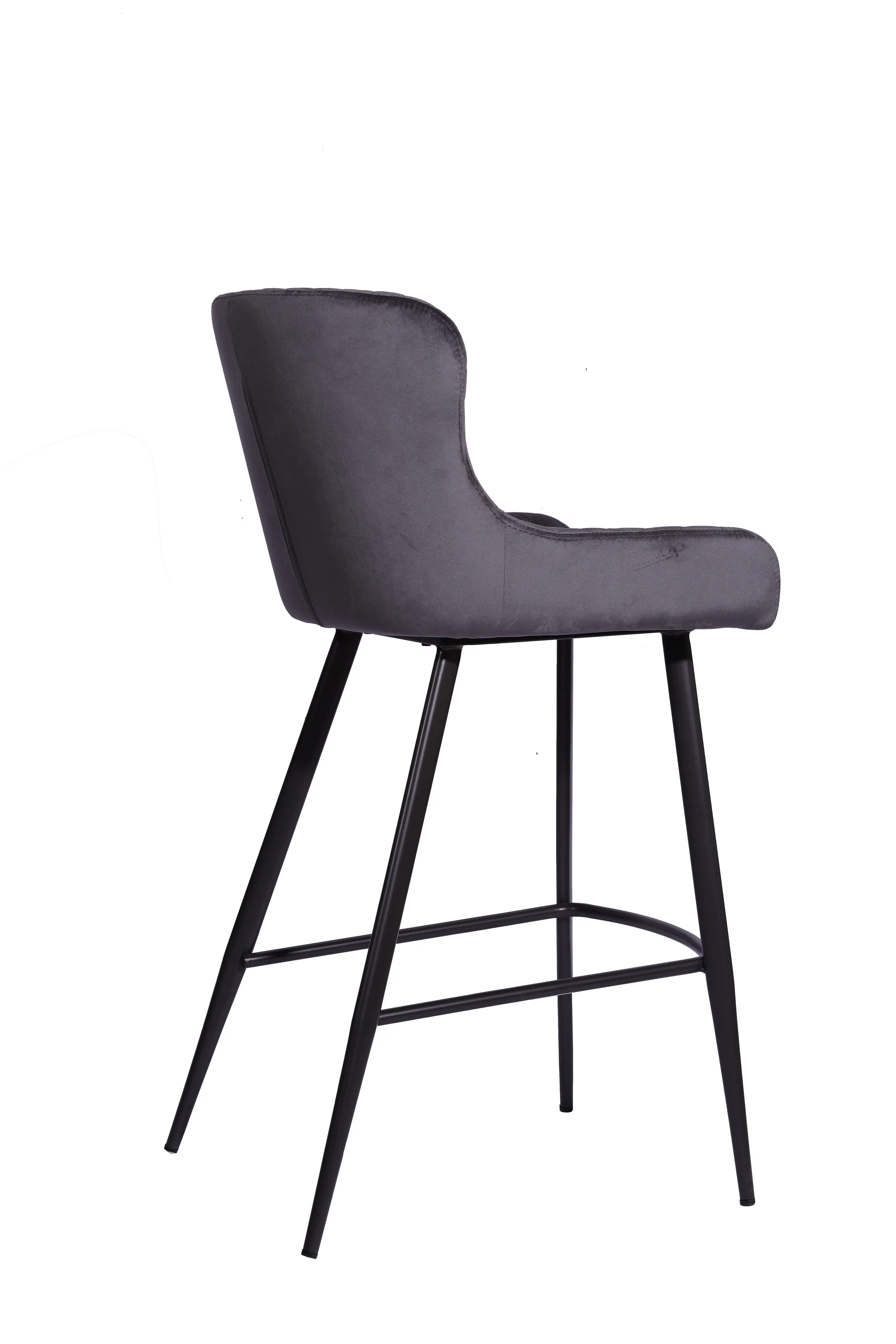 Amalfi Grey PU Bar Stool