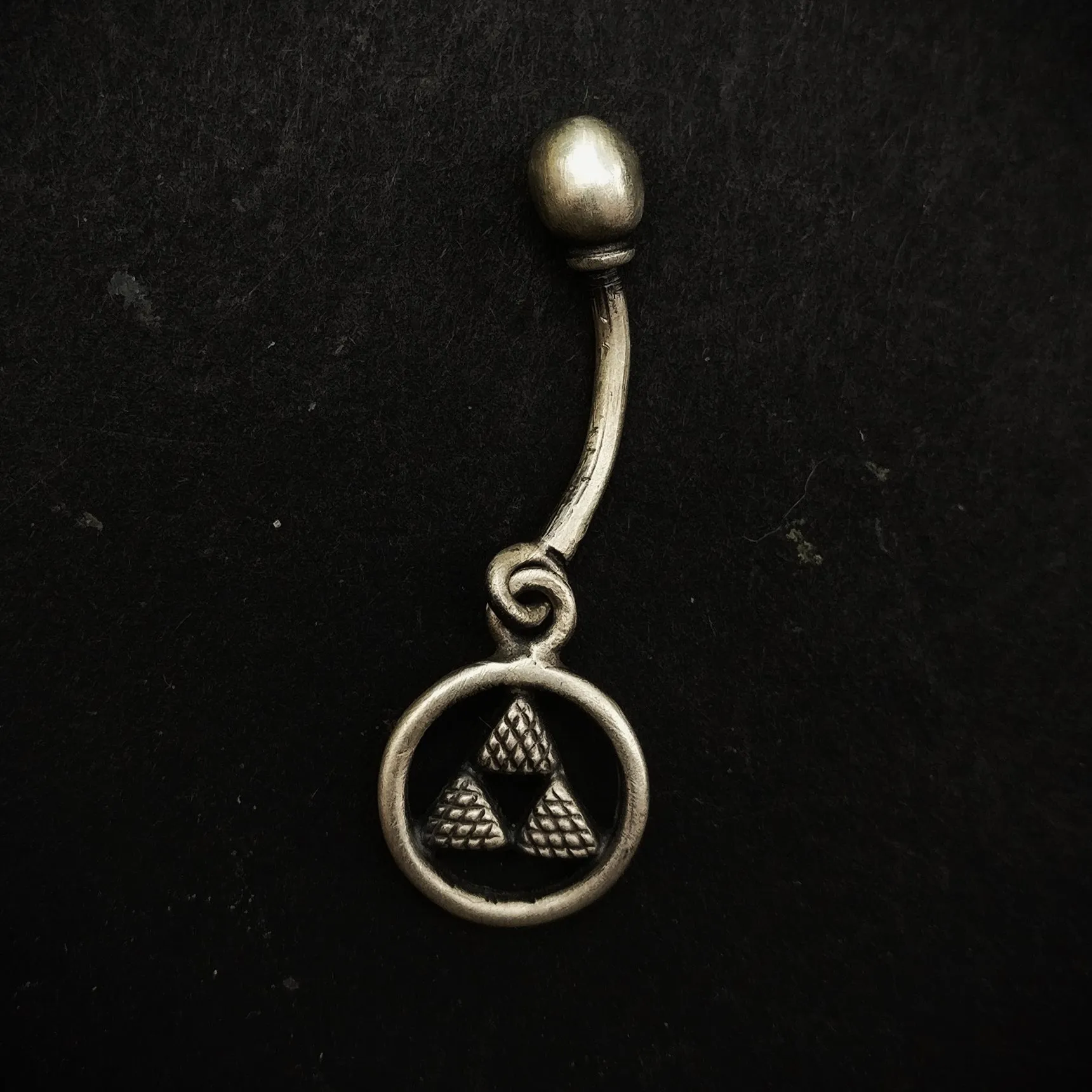 Aztec Belly Ring