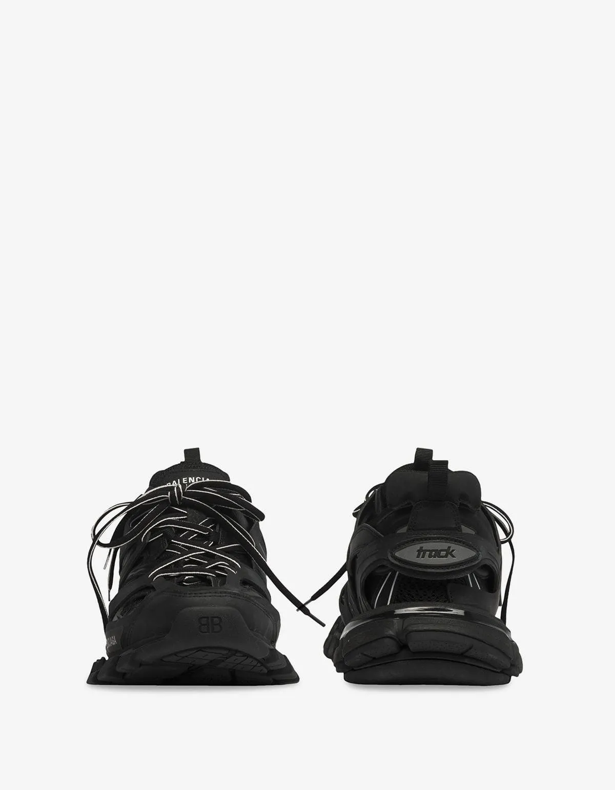 Balenciaga All-Black Track Trainers