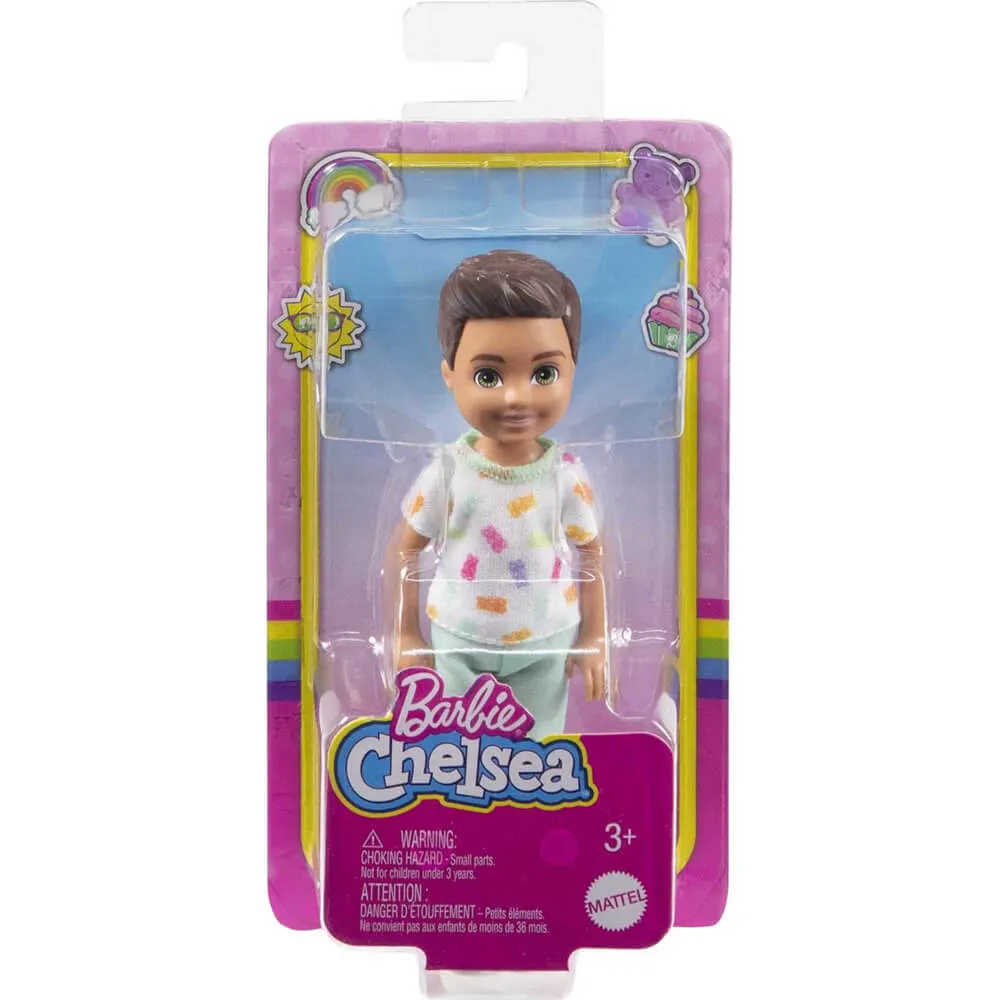 Barbie Chelsea Boy Doll in Colorful T-Shirt