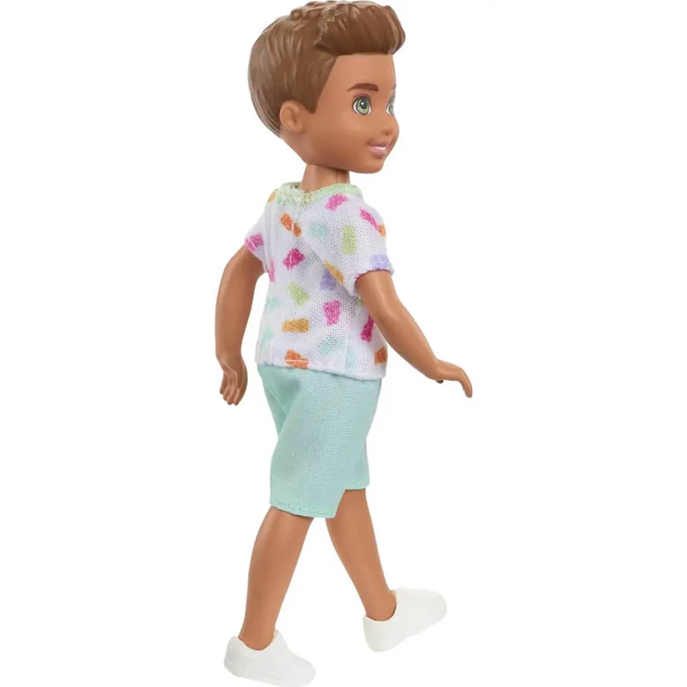 Barbie Chelsea Boy Doll in Colorful T-Shirt