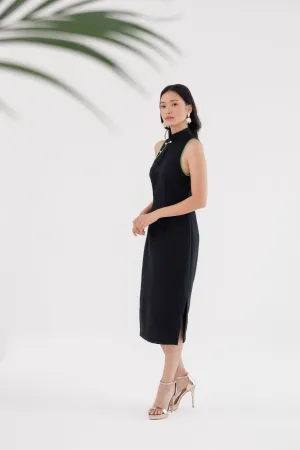 Black Canvas Cheongsam