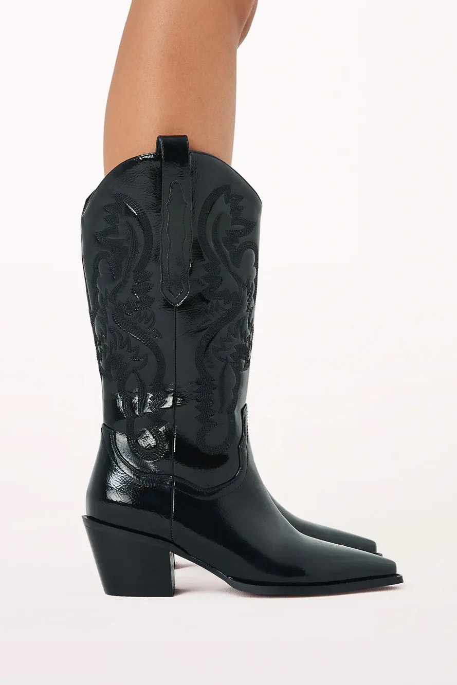 Danilo Metallic Western Boot