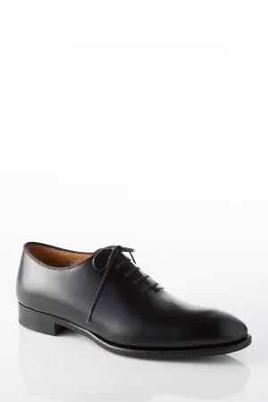 David August Leather Whole Cut Dress Shoe in Black