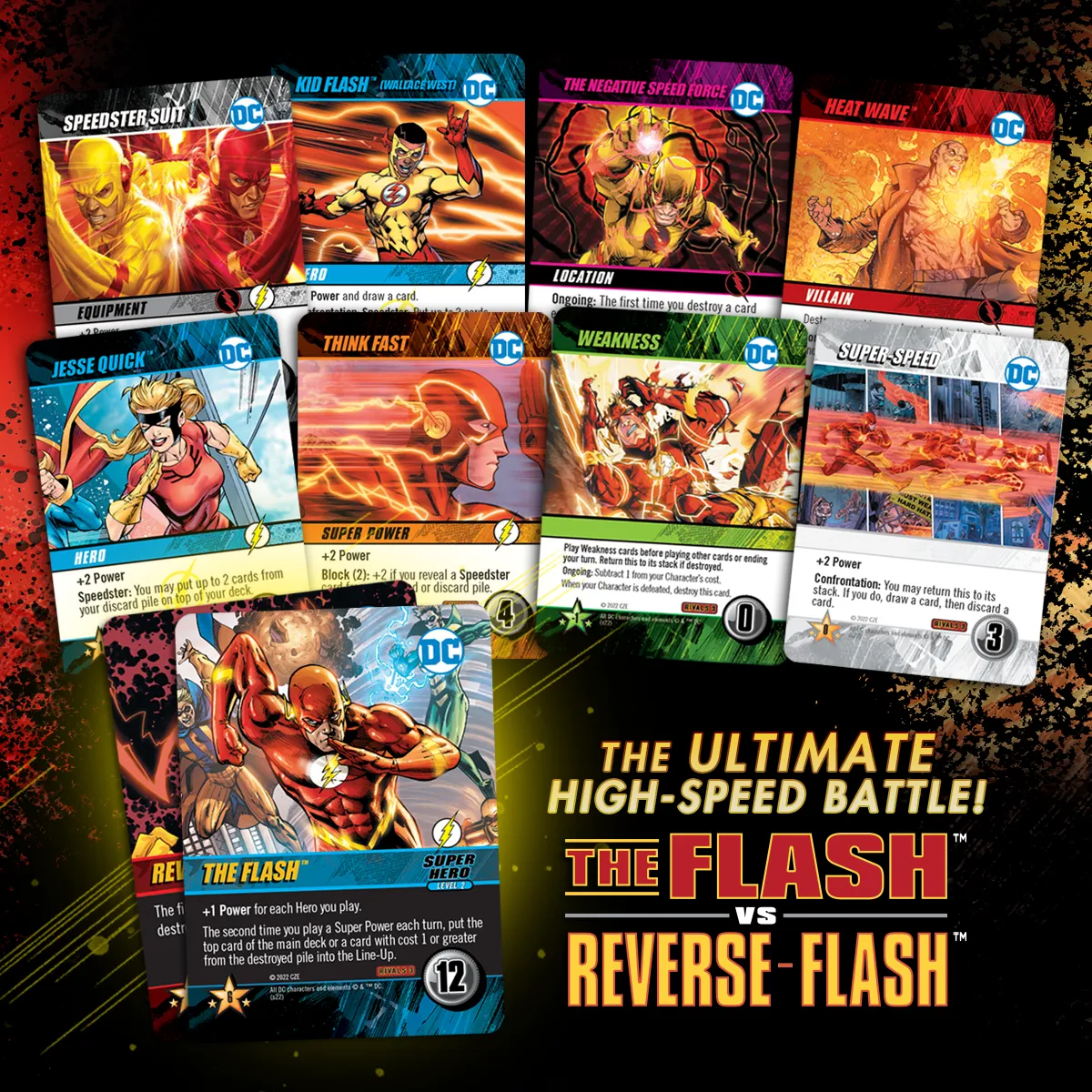 DC Deck-Building Game: Rivals – The Flash vs. Reverse-Flash (KICKSTARTER VERSION)