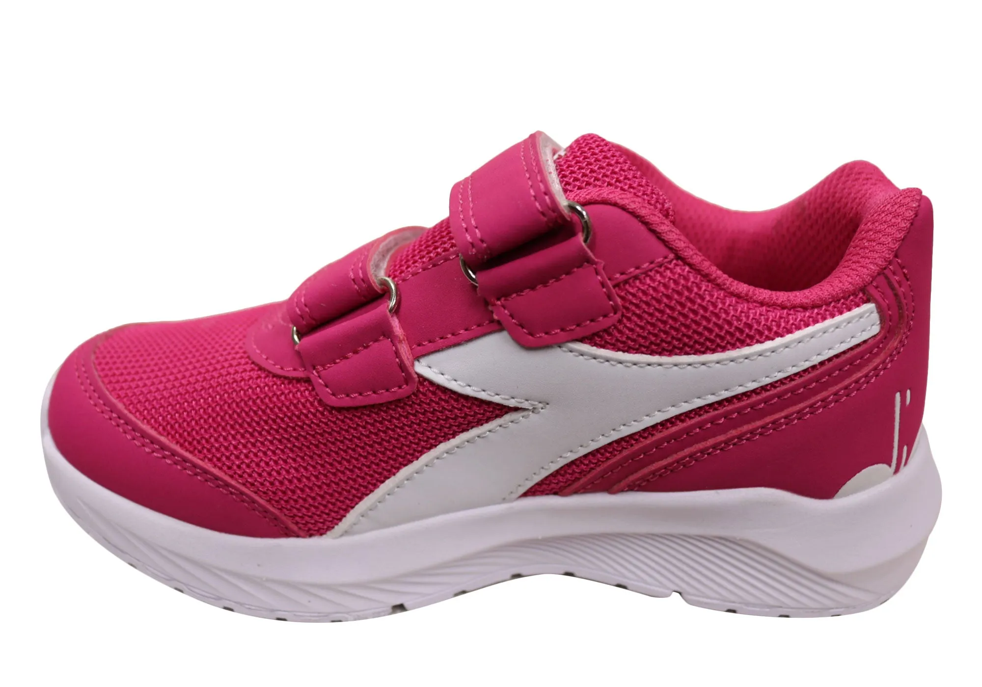 Diadora Falcon Jnr V Kids Comfortable Adjustable Strap Athletic Shoes