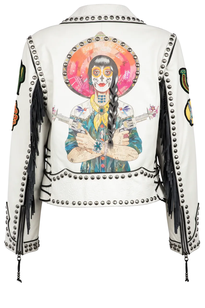 Double D Ranch Senorita's Biker Jacket