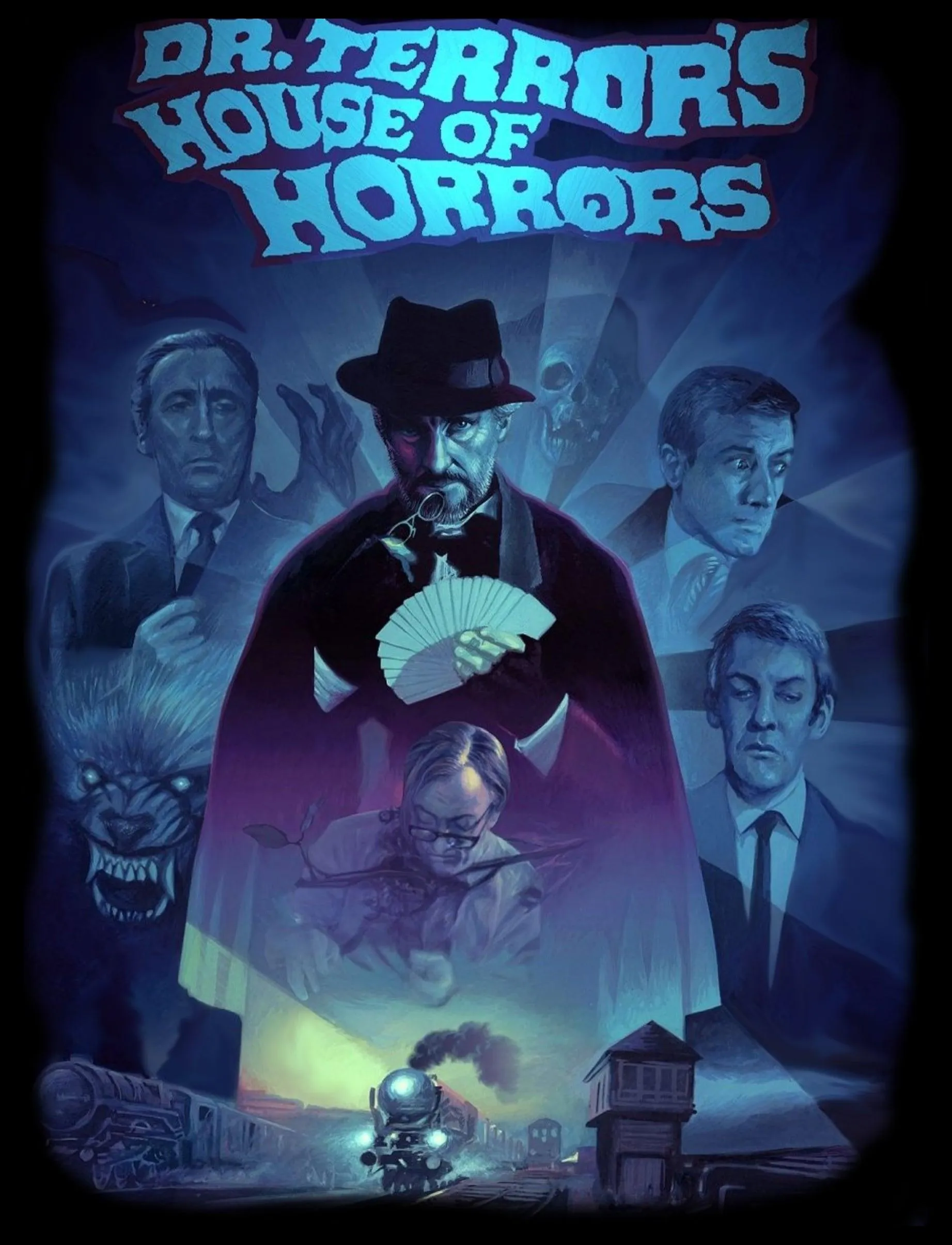 Dr Terror's House Of Horrors - Classic Horror Movie Art - T-Shirt