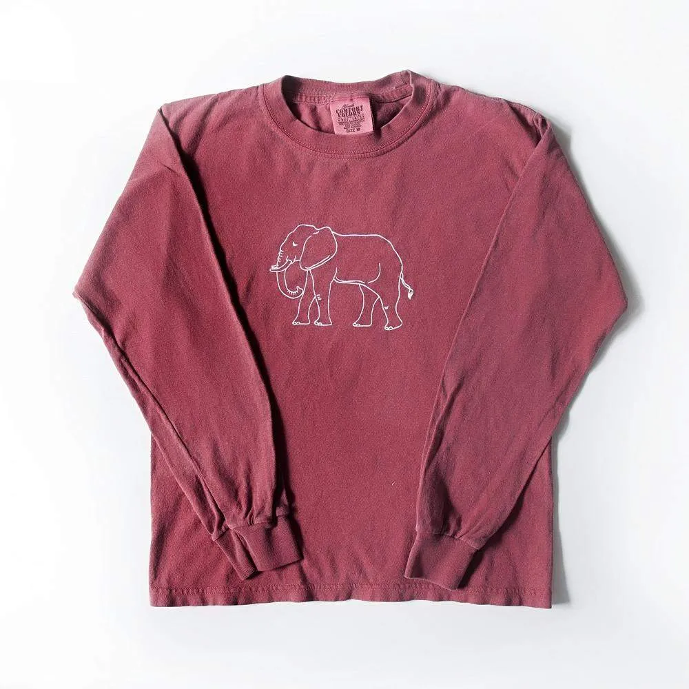 Elephant Long Sleeve Tee