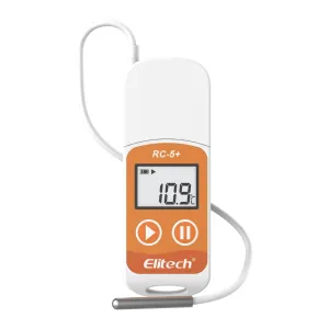 Elitech RC-5  TE PDF USB Reusable Temperature Data Logger Internal Sensor External Probe -22℉~158℉