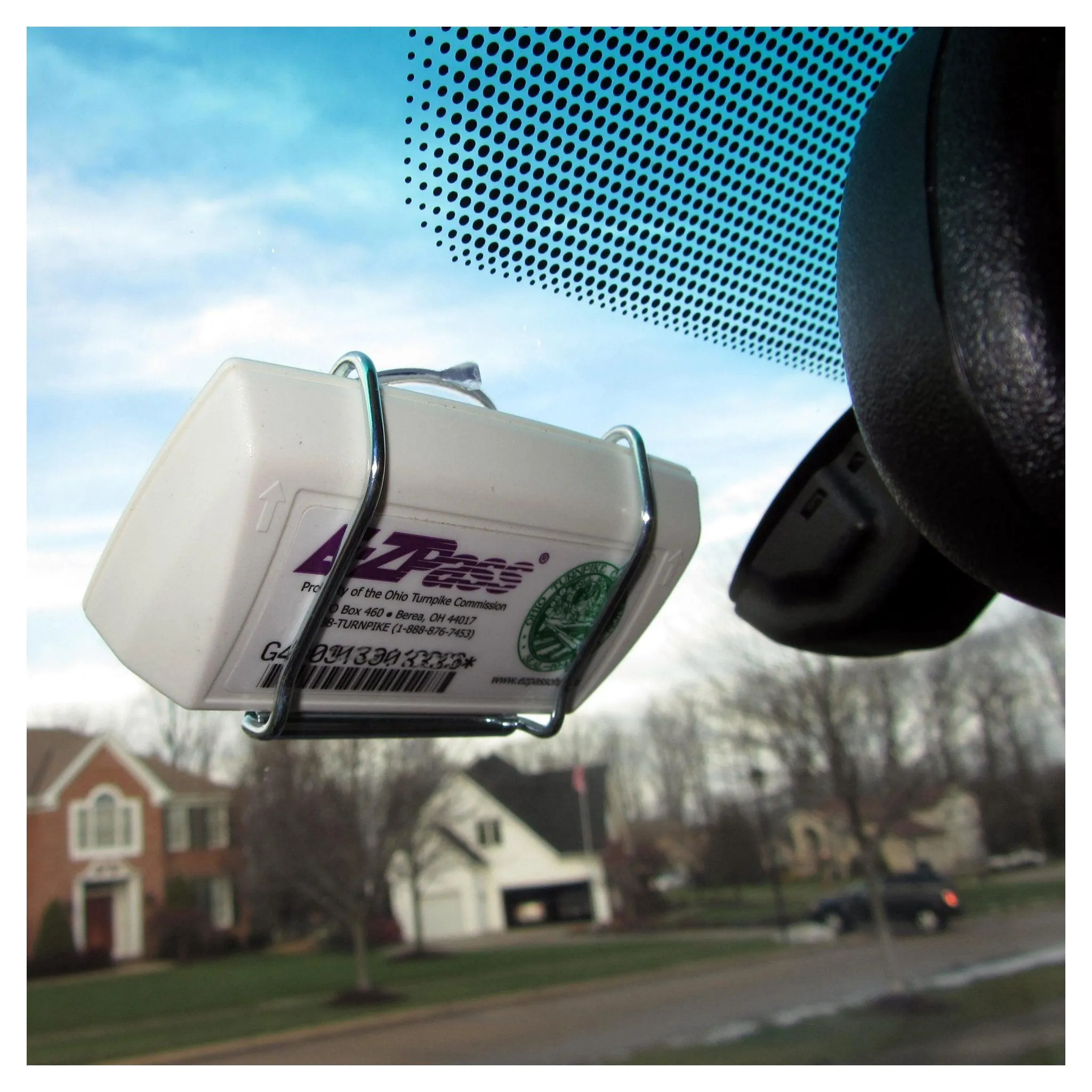 EZ Pass-Port™ Unbreakable Toll Pass Holder