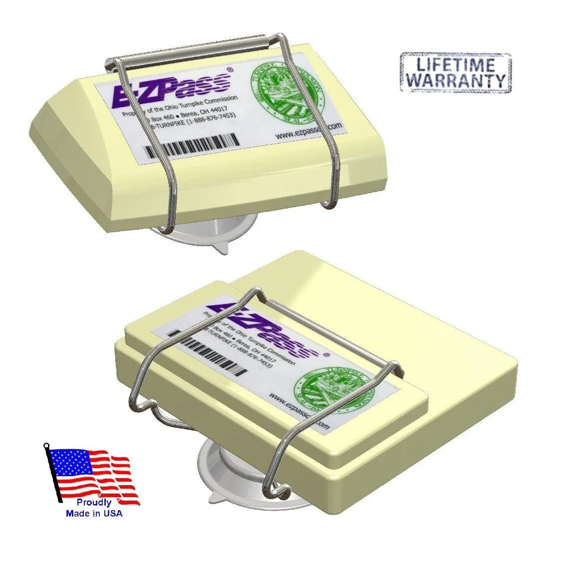 EZ Pass-Port™ Unbreakable Toll Pass Holder