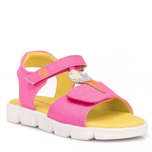 Fuschia ice cream sandal