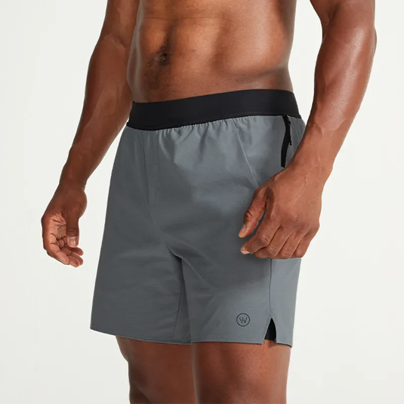 Heather Grey ANY-WEAR™ Short | Smart Apparel