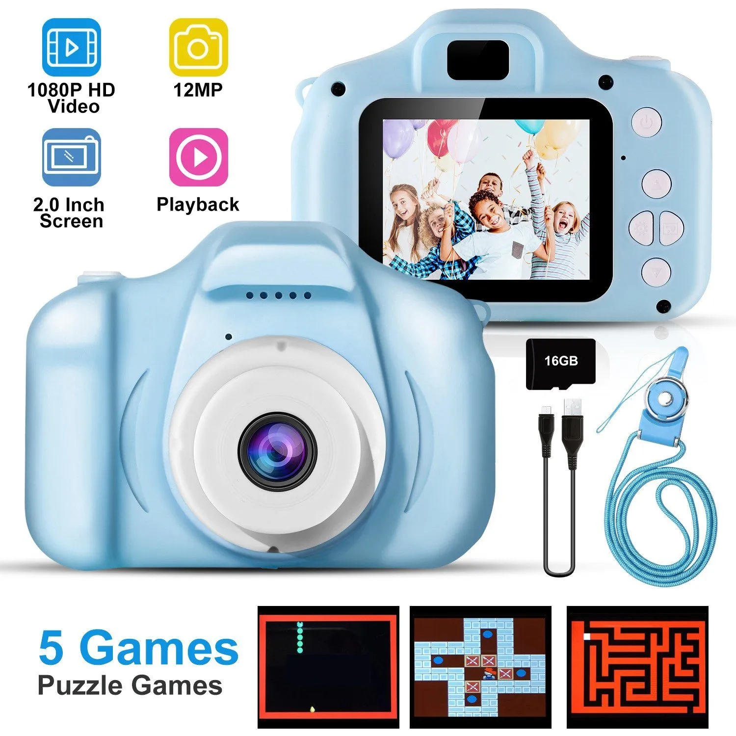 iMountek Kids Digital Camera