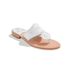 Jack Rogers Flat Sandal White