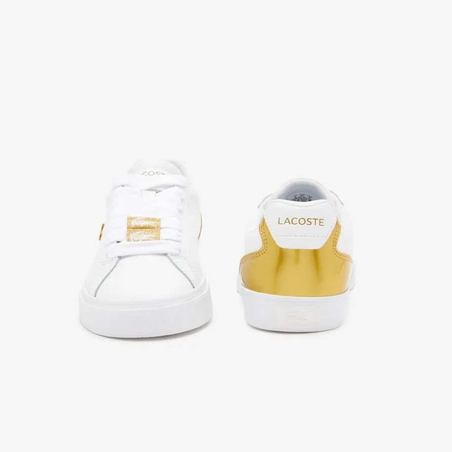 LACOSTE - Sneakers da donna in pelle color block Lacoste Lerond Pro