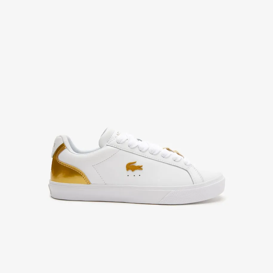 LACOSTE - Sneakers da donna in pelle color block Lacoste Lerond Pro