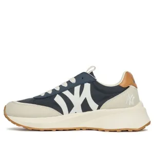 MLB Chunky Joggers Yankees 'Beige Navy White' Sneakers, Beige