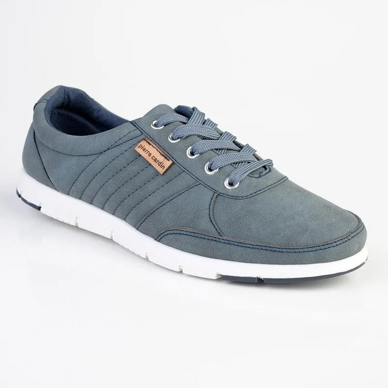 Pierre Cardin Lace Up Formal Sneaker - Dark Blue