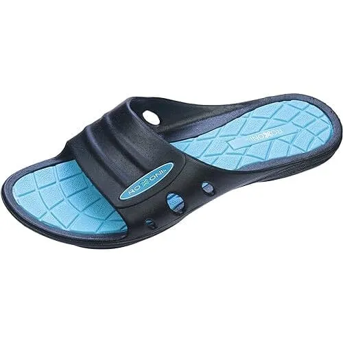 Roxoni Womens Summer Flip Flop Beach Open Toe Slide Sandals With Rubber Sole