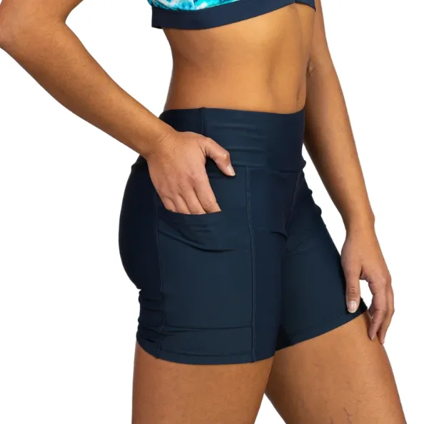 Swim Biker Shorts