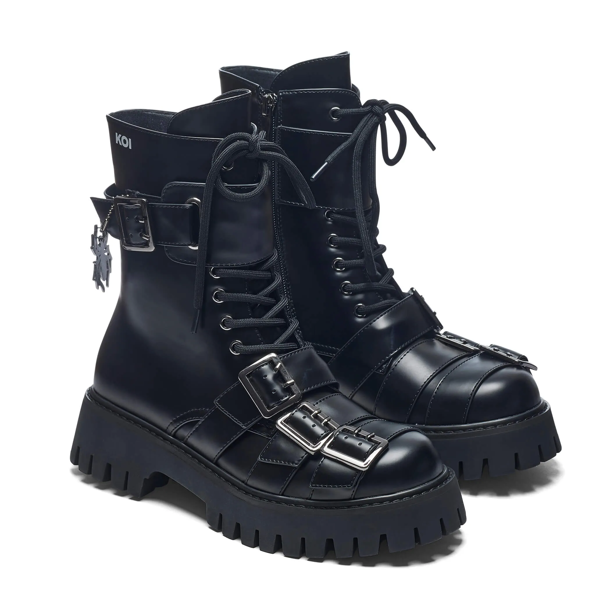 The Curse Of The Black Widow Boots - Black