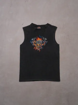 Vintage '02 Black Harley Davidson Virginia Beach Tank