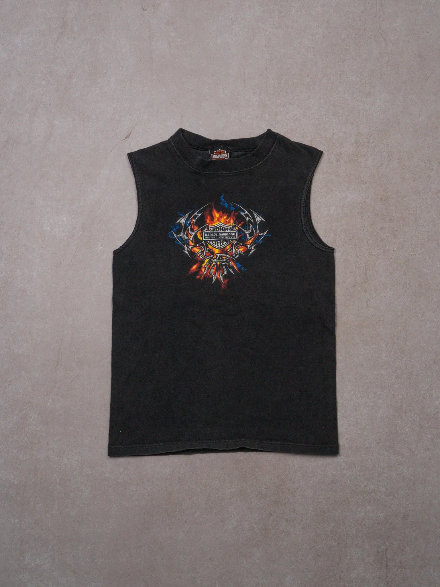 Vintage '02 Black Harley Davidson Virginia Beach Tank