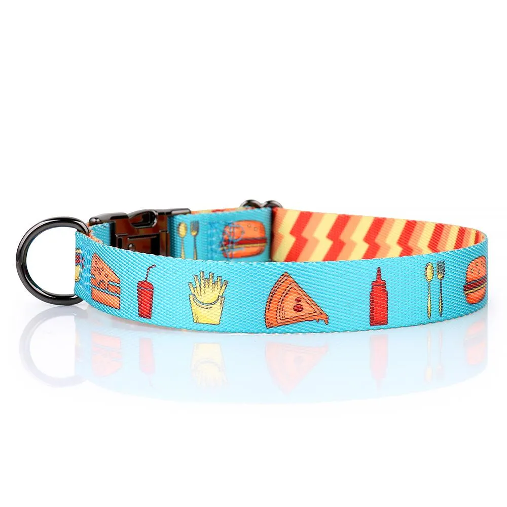 Vivid Colour Styles - Personalised Dog Collar. Laser Engraved